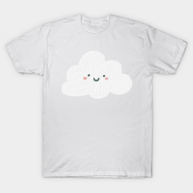 Cute Cloud T-Shirt by Futee Merch